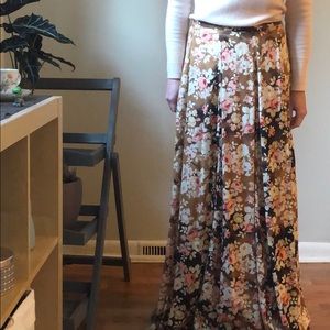 Urban outfitters floral skirt